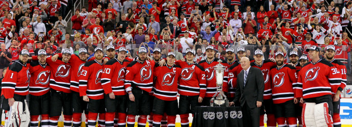 NHL: Stanley Cup Playoffs-New York Rangers at New Jersey Devils